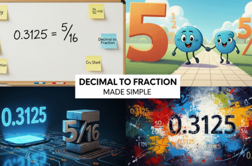 How to Easily Convert .3125 as a Fraction 5 .3125 as a Fraction